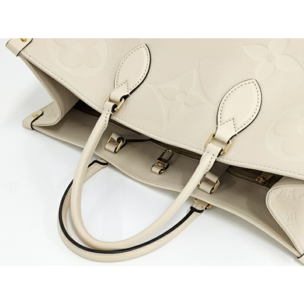 Louis Vuitton Onthego Empreinte Shoulder Bag Beige - Picture 7 of 10